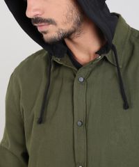Camisa-Masculina-com-Capuz-Removivel-Manga-Longa-Verde-Militar-9383069-Verde_Militar_4