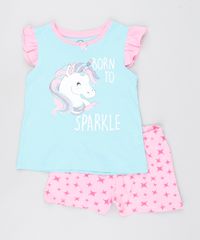 Pijama-Infantil-Unicornio-com-Babado-Regata-Azul-Claro-9527869-Azul_Claro_1