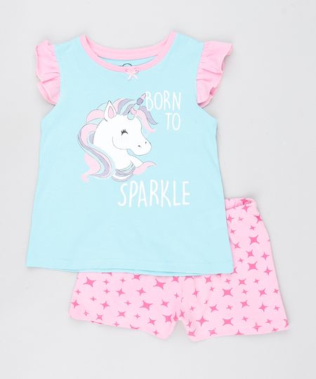 Pijama-Infantil-Unicornio-com-Babado-Regata-Azul-Claro-9527869-Azul_Claro_1