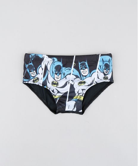 Sunga-Infantil-Estampada-Batman-com-Protecao-Uv50---Preta-9519579-Preto_1