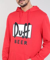 Blusao-Masculino-Duff-Beer-Os-Simpsons-com-Capuz-e-Bolso-em-Moletom-Vermelho-9340184-Vermelho_4