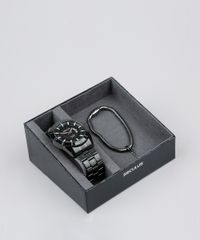 Kit-de-Relogio-Analogico-Seculus-Masculino---Pulseira---28960GPSVPA2K-Preto-9579345-Preto_1