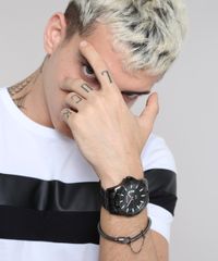 Kit-de-Relogio-Analogico-Seculus-Masculino---Pulseira---28960GPSVPA2K-Preto-9579345-Preto_2