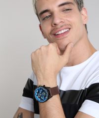 Relogio-Cronografo-Philiph-London-Masculino---PL80075612M-Marrom-9532505-Marrom_2