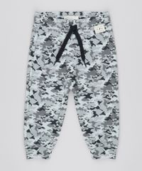 Calca-Infantil-Jogger-Estampada-Camuflada-em-Moletom-Cinza-9376322-Cinza_1