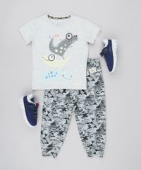 Calca-Infantil-Jogger-Estampada-Camuflada-em-Moletom-Cinza-9376322-Cinza_3