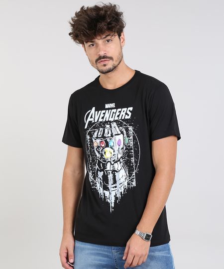 Camiseta-Masculina-Os-Vingadores-Manga-Curta-Gola-Careca-Preta-9531803-Preto_1