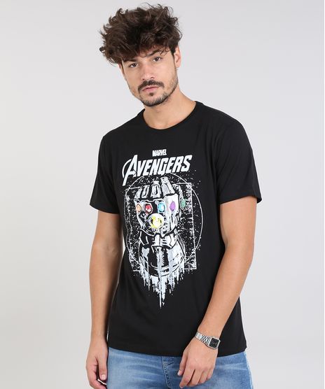 Camiseta-Masculina-Os-Vingadores-Manga-Curta-Gola-Careca-Preta-9531803-Preto_1