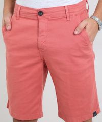 Bermuda-de-Sarja-Masculina-Slim-com-Bolsos-Cobre-9563647-Cobre_2