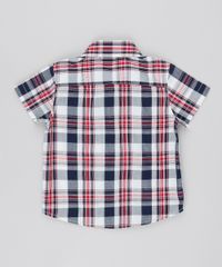 Camisa-Infantil-Estampada-Xadrez-com-Bolso-Manga-Curta-Off-White-9378803-Off_White_2