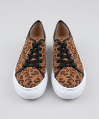 Tenis-Feminino-Beira-Rio-Flatform-Estampado-Animal-Print-Marrom-9595506-Marrom_4