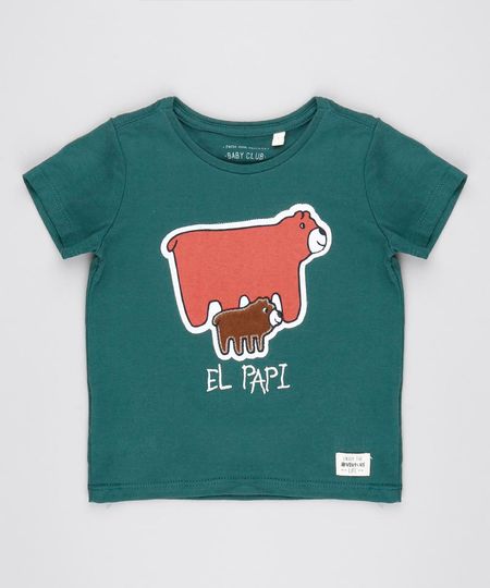 Camiseta-Infantil-Ursinhos--El-Papi--Manga-Curta-Gola-Redonda-Verde-Militar-9530777-Verde_Militar_1 Camiseta-Infantil-Ursinhos--El-Papi--Manga-Curta-Gola-Redonda-Verde-Militar-9530777-Verde_Militar_1
