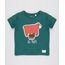 Camiseta-Infantil-Ursinhos--El-Papi--Manga-Curta-Gola-Redonda-Verde-Militar-9530777-Verde_Militar_1