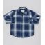 Camisa-Infantil-Estampada-Xadrez-com-Bolso-Manga-Longa-Azul-Marinho-9378798-Azul_Marinho_1