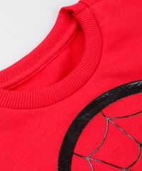 Conjunto-Infantil-Homem-Aranha-de-Blusao-Vermelho---Calca-em-Moletom-Preto-9502406-Preto_4