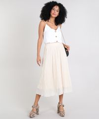Saia-Midi-Feminina-Plissada-Kaki-9434363-Kaki_3