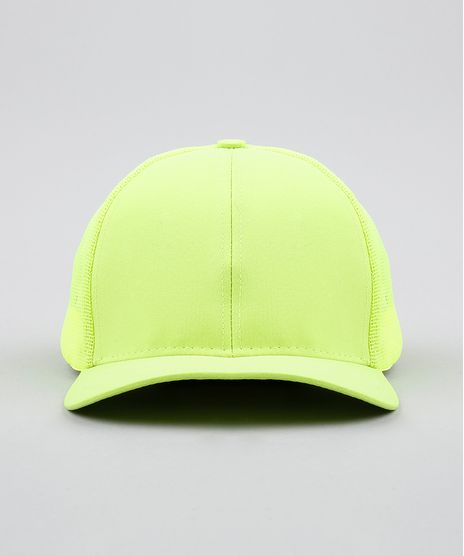 Bone-Masculino-Aba-Curva-com-Tela--Verde-Neon-9590590-Verde_Neon_1