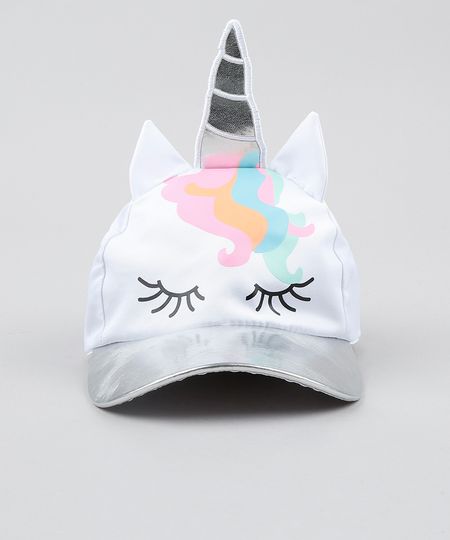 Bone-Infantil-Aba-Curva-Unicornio-Branco-9531472-Branco_1 Bone-Infantil-Aba-Curva-Unicornio-Branco-9531472-Branco_1