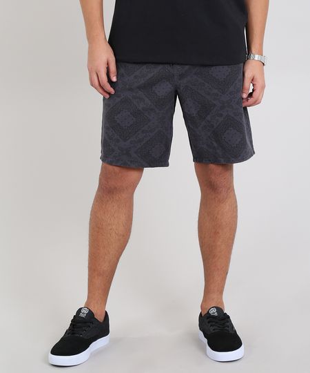 Bermuda-de-Sarja-Masculina-Estampada-de-Bandana-Chumbo-9559745-Chumbo_1 Bermuda-de-Sarja-Masculina-Estampada-de-Bandana-Chumbo-9559745-Chumbo_1