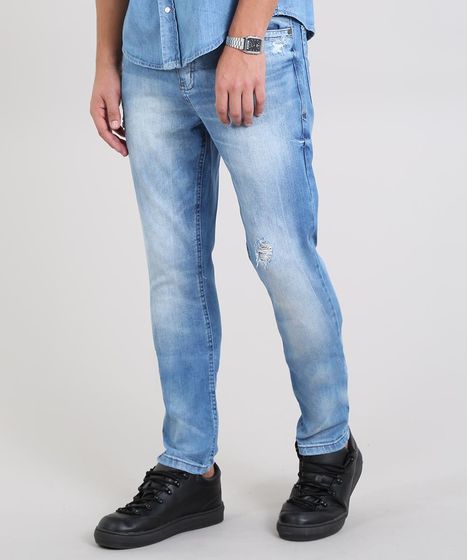 calça jeans carrot