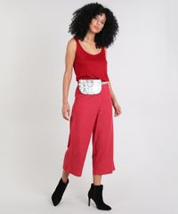 Calca-Feminina-Pantacourt-com-Faixa-Vermelho-9437590-Vermelho_3