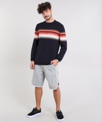 Bermuda-Masculina-com-Faixa-Contrastante-e-Cordao-Cinza-Mescla-9541775-Cinza_Mescla_3