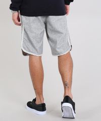 Bermuda-Masculina-com-Faixa-Contrastante-e-Cordao-Cinza-Mescla-9541775-Cinza_Mescla_4