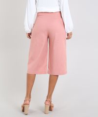 Calca-Feminina-Pantacourt-em-Linho-Rose-9588436-Rose_2