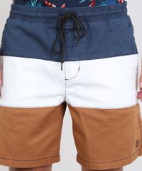 Bermuda-de-Sarja-Masculina-com-Listras-Azul-Marinho-9542151-Azul_Marinho_2