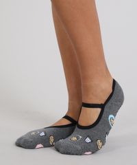 Meia-Feminina-Sapatilha-Estampada-de-Cookies-Cinza-Mescla-Escuro-9580270-Cinza_Mescla_Escuro_2 Meia-Feminina-Sapatilha-Estampada-de-Cookies-Cinza-Mescla-Escuro-9580270-Cinza_Mescla_Escuro_2