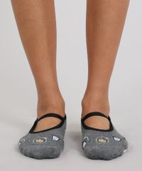 Meia-Feminina-Sapatilha-Estampada-de-Cookies-Cinza-Mescla-Escuro-9580270-Cinza_Mescla_Escuro_4 Meia-Feminina-Sapatilha-Estampada-de-Cookies-Cinza-Mescla-Escuro-9580270-Cinza_Mescla_Escuro_4
