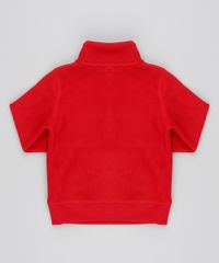 Blusao-Infantil-Mickey-em-Fleece-com-Meio-Ziper-Vermelho-9337040-Vermelho_2