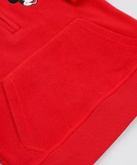 Blusao-Infantil-Mickey-em-Fleece-com-Meio-Ziper-Vermelho-9337040-Vermelho_5