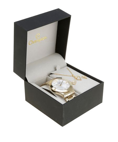 Kit-de-Relogio-Champion-Feminino-Analogico---Colar---Brinco---CN28713H-W-Dourado-8523708-Dourado_1