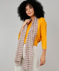 Kit-de-2-Lencos-Femininos-Estampados-Bege-9401558-Bege_2