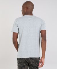 Camiseta-Masculina-Os-Simpsons-Manga-Curta-Gola-Careca-Cinza-Mescla-9607967-Cinza_Mescla_2
