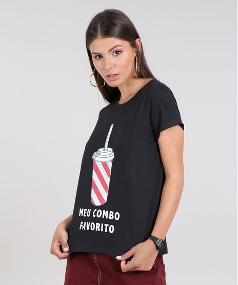Blusa-Feminina--Meu-Combo-Favorito--Manga-Curta-Decote-Redondo-Preta-9609076-Preto_1