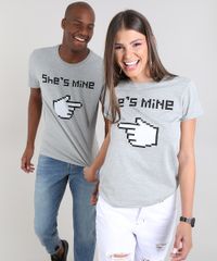 Camiseta-Masculina--She-s-Mine--Manga-Curta-Gola-Careca-Cinza-Mescla-9607960-Cinza_Mescla_4