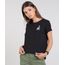 Blusa-Feminina-com-Bolso-e-Caveira-Manga-Curta-Decote-Redondo-Preta-9609584-Preto_1