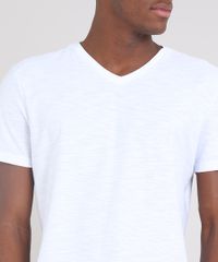 Camiseta-Masculina-Basica-Flame-Manga-Curta-Gola-V-Branca-7647200-Branco_4
