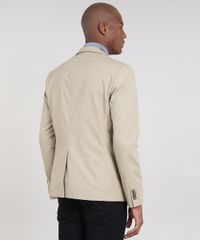 Blazer-Masculino-com-Bolsos-Kaki-9357897-Kaki_2