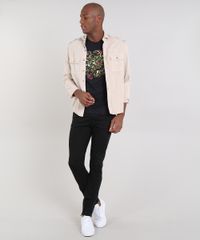 Camiseta-Masculina-Slim-Fit-com-Estampa-de-Cobra-Manga-Curta-Gola-Careca-Preta-9524263-Preto_3