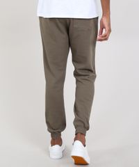 Calca-Masculina-Relaxed-em-Moletom-com-Textura-Verde-Militar-9538246-Verde_Militar_4