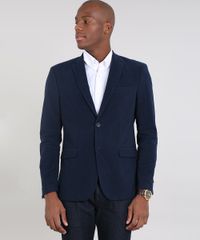 Blazer-Masculino-Canelado-com-Bolsos-Azul-Marinho-9381661-Azul_Marinho_1