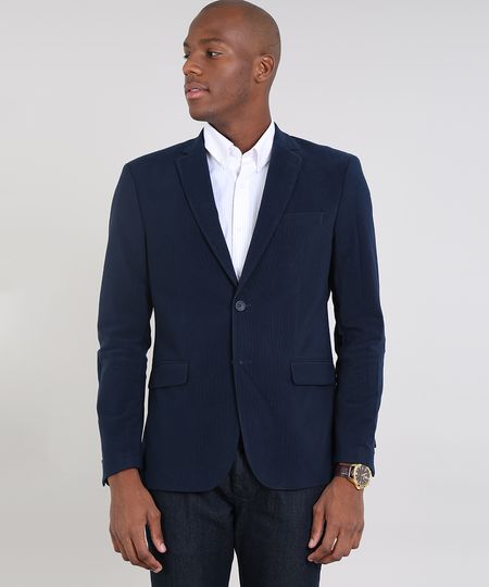 Blazer-Masculino-Canelado-com-Bolsos-Azul-Marinho-9381661-Azul_Marinho_1 Blazer-Masculino-Canelado-com-Bolsos-Azul-Marinho-9381661-Azul_Marinho_1
