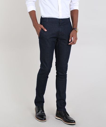 calça jeans chino masculina