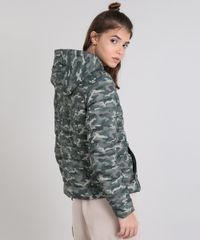 Jaqueta-Feminina-Puffer-Estampada-Camuflada-com-Gorro-Verde-Militar-9362704-Verde_Militar_2