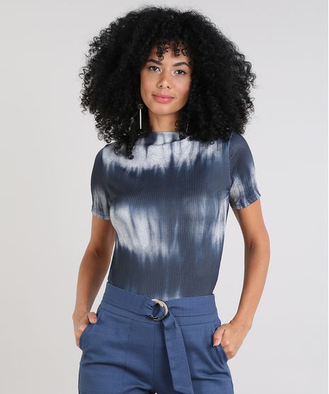 Blusa-Feminina-Canelada-Estampada-Tie-Dye-Manga-Curta-Decote-Canoa-Azul-Marinho-9574012-Azul_Marinho_1