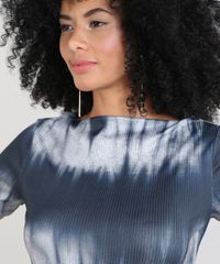 Blusa-Feminina-Canelada-Estampada-Tie-Dye-Manga-Curta-Decote-Canoa-Azul-Marinho-9574012-Azul_Marinho_4