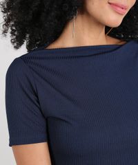 Blusa-Feminina-Canelada-Manga-Curta-Decote-Canoa-Azul-Marinho-9574013-Azul_Marinho_4